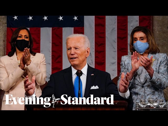 Joe Biden gives first major speech to Congress: ‘America is rising anew’