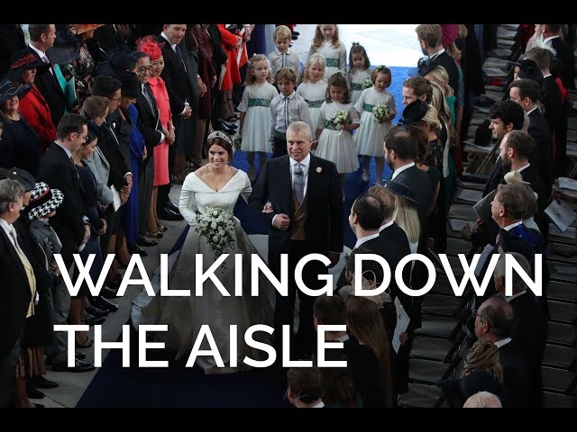 The Royal Wedding: The Bride and The Duke walk down the aisle