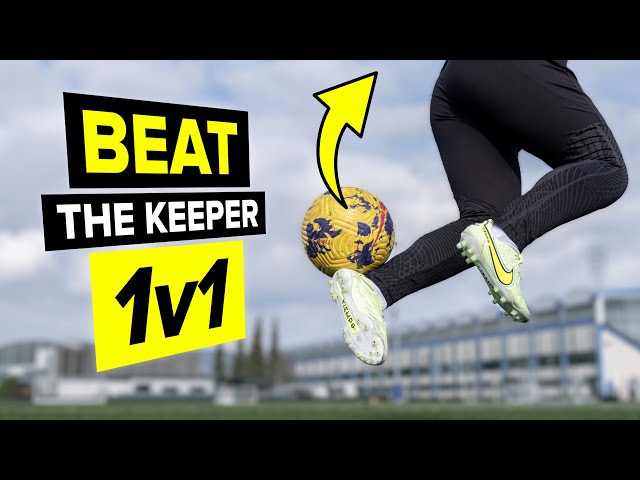 5 skills to beat the goalkeeper 1-v-1