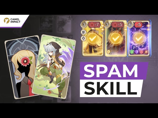 Spam Skill | Destroy Immortal Deck - Genshin Impact TCG