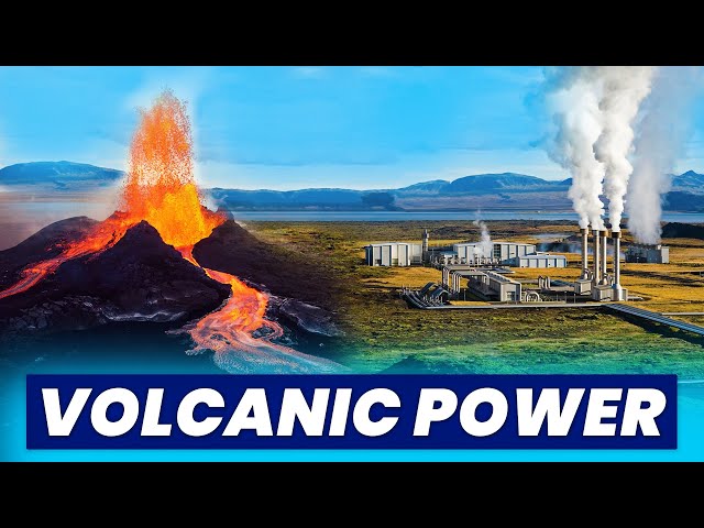 How Iceland uses it's Volcanoes to POWER the country