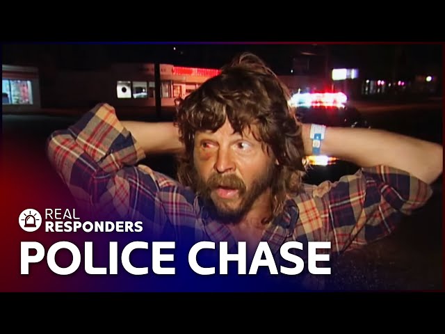 Cops Chase Drug User In Dangerous High Speed Police Pursuit | Cops | Real Responders