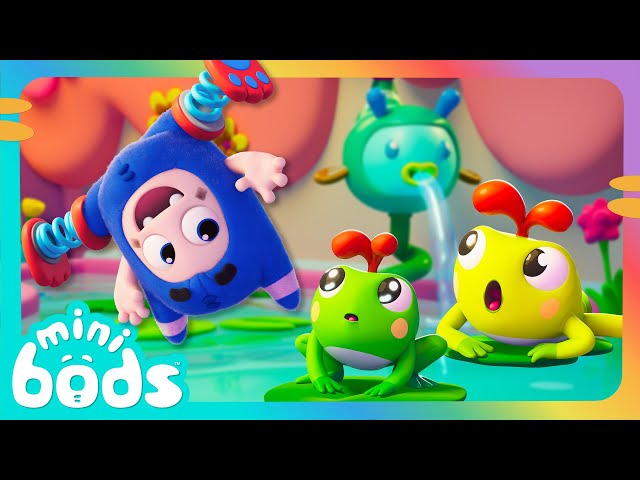 Don't Worry, Be Hoppy 🐸 | Minibods | Preschool Cartoons for Toddlers