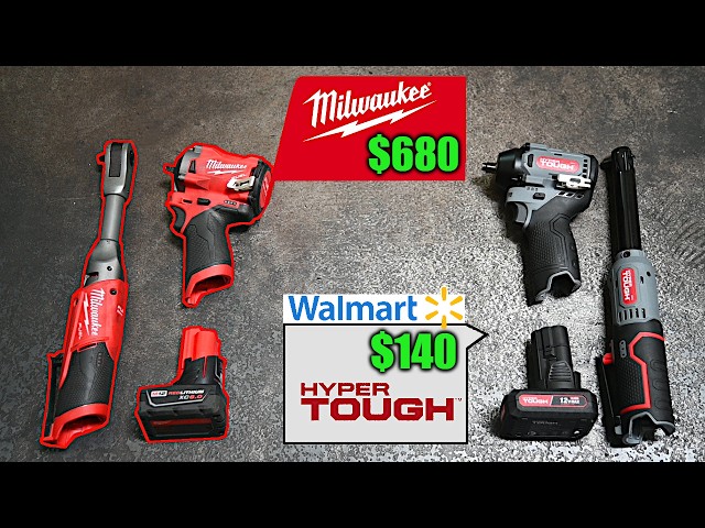 Latest Walmart Hyper Tough Tools vs M12: Too Cheap to Pass Up?