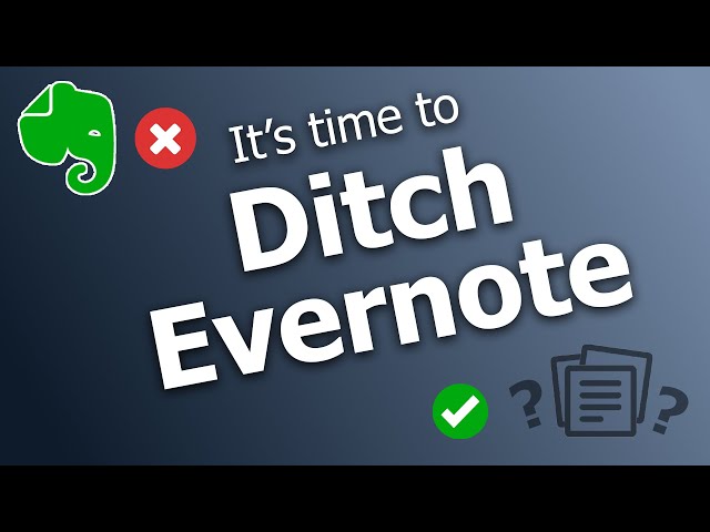 [2024] Top 5 FREE Note Taking Apps (Ditch Evernote!)