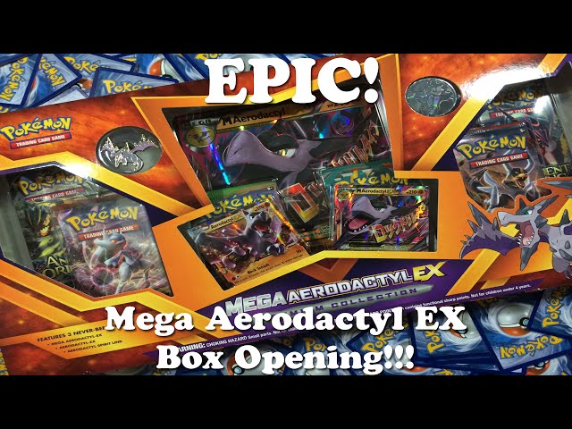 EPIC Opening! Pokemon Mega Aerodactyl EX Box