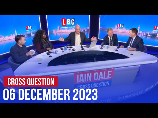 Iain Dale hosts Cross Question 06/12 | Watch Again