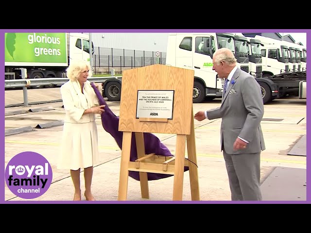 Prince Charles and Camilla meet Asda employees in Bristol