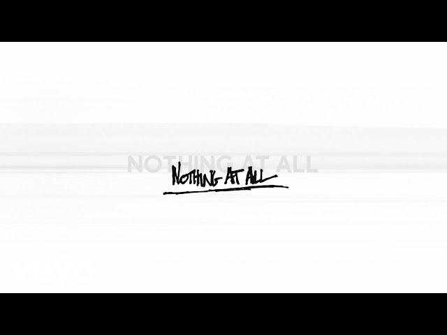 Foo Fighters - Nothing At All (Lyric Video)