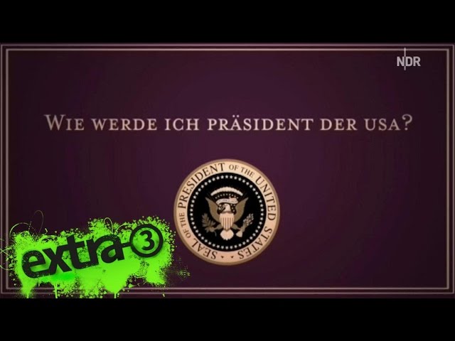Das US-Wahlsystem für Dummies (2008) | extra 3 | NDR