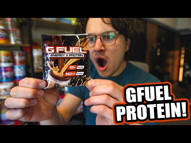 GFUEL Coffee & Chocolate Protein IS HERE!!! - Energy + Protein GFUEL Review!