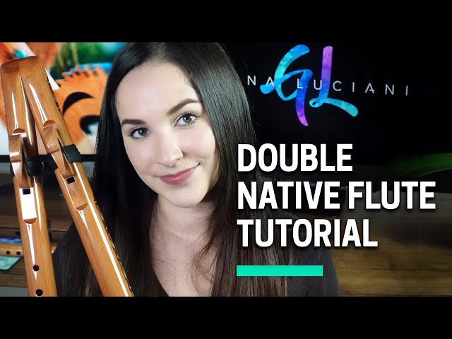How To Play A Double Native Flute | Double Native Flute Demo