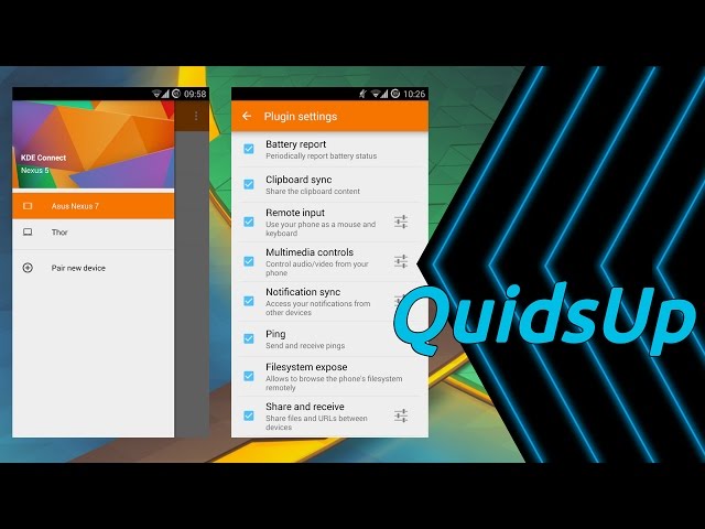 KDE Connect – Connect to your Android phone in Linux