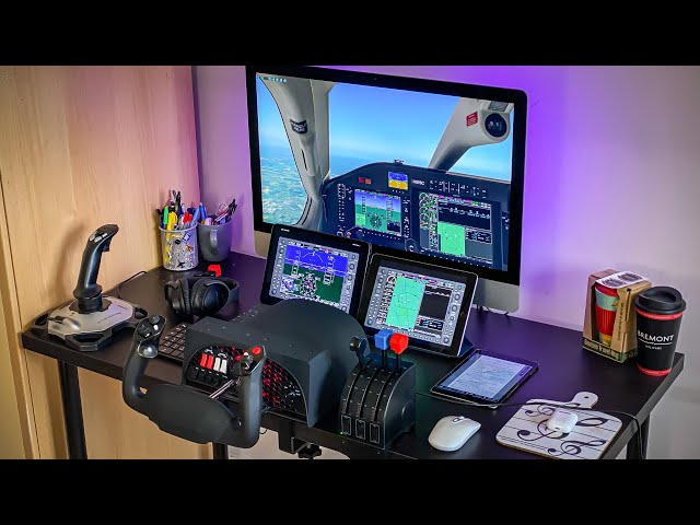 Airline Pilots Home Simulator Setup | How To Help Keep Current