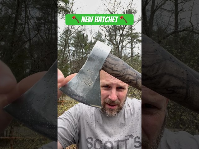 New Hatchet 🪓 from Italy 🇮🇹? Crate Club Gear - What Do You Think? #axe #hatchet #survival