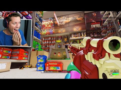 THE NEW FPS THAT'S GOING VIRAL! (Hypercharge Unboxed Action Figure Toy FPS)