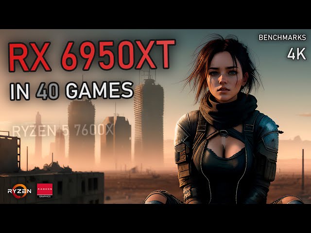 Can the RX 6950XT run 4K in 2024? 40 Games Benchmarked!
