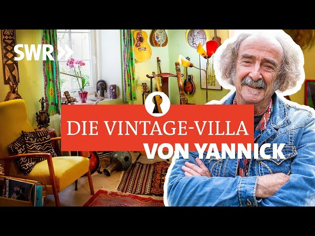 50s, Art Deco and instruments at collector and flea market fan Yannick Monot | SWR Room Tour