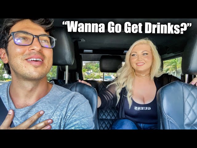 Woman Picks Up Uber Driver Mid Ride!