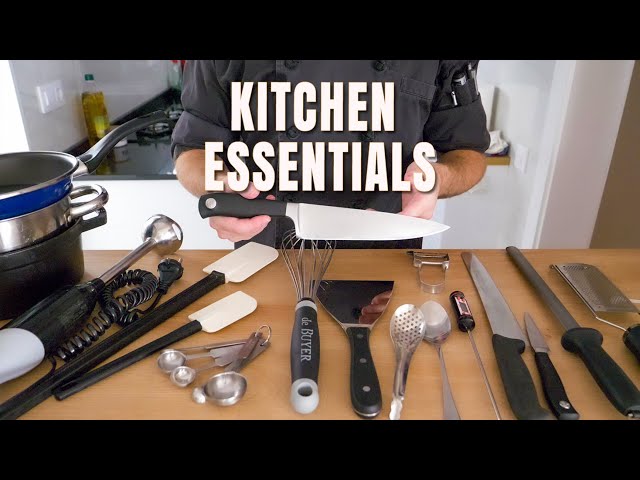 Pro Chef Tips... 7 Essential And CHEAP Kitchen Tools