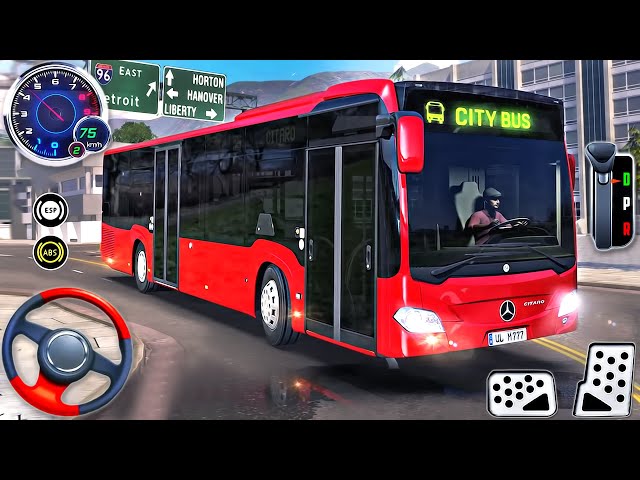 Offroad Bus Drive 3D Simulator - Real City Bus Driving - Android GamePlay