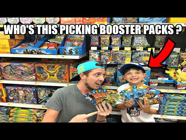WHO'S THIS? PICKING OUT POKEMON CARDS WITH A FAN! Fun Pokemon Opening
