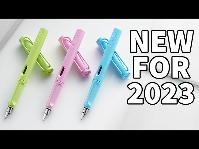 Hands-on With the 2023 LAMY safari Fountain Pens!