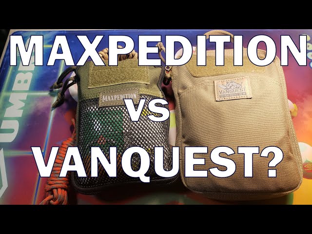 Maxpedition Vs Vanquest EDC Pouches