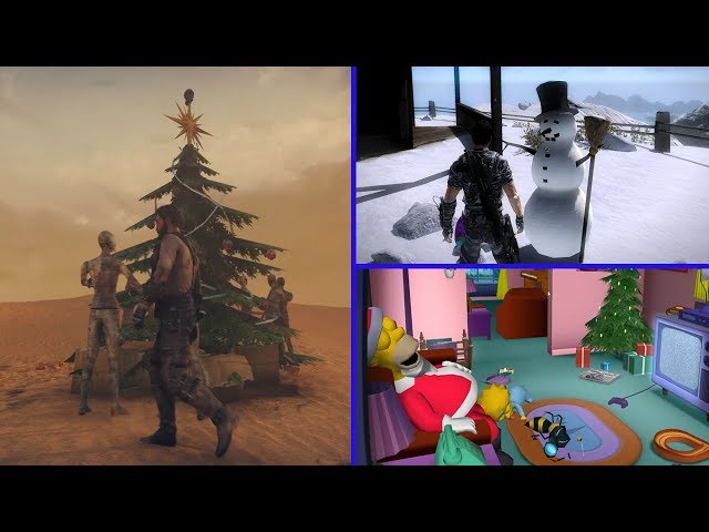 TOP 10 CHRISTMAS Easter Eggs In Video Games