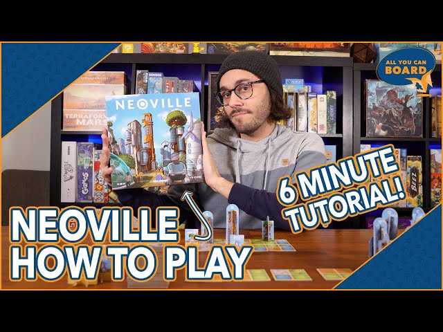 Neoville | What IS It & How to Play in 6 MINUTES! | Phil Walker-Harding's LATEST!