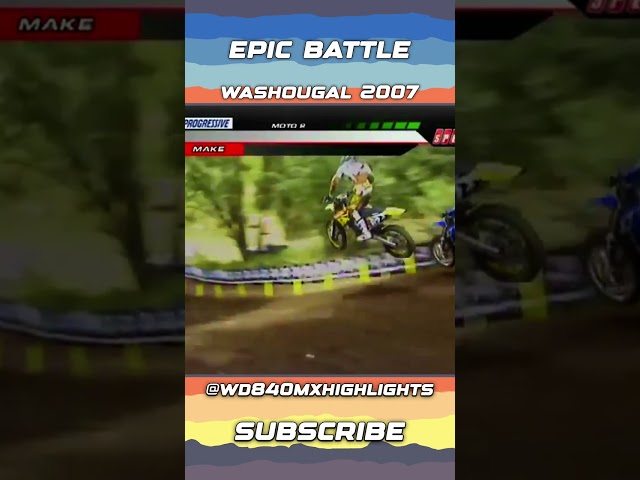 Epic Battle At The Washougal Motocross 2007