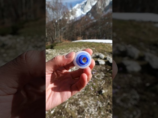 Sawyer water filter owners should use this hack #shorts #hiking #camping #outdoors