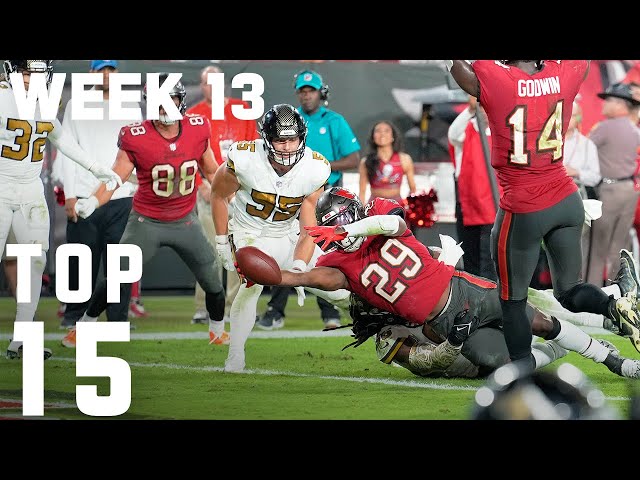 Top 15 Plays | NFL Week 13 2022 Season