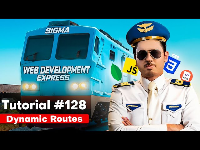 Dynamic Routes in Next.js | Sigma Web Development Course - Tutorial #128
