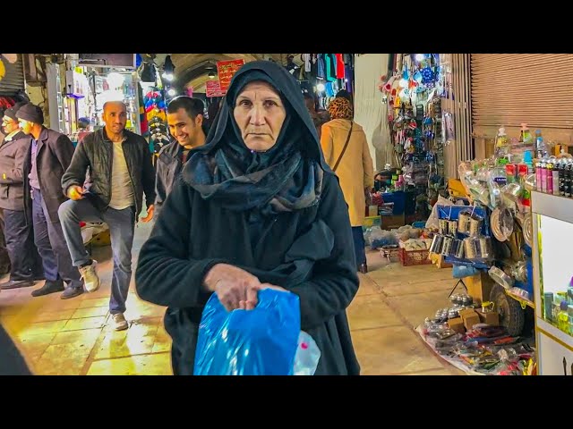 Walk tour Bazaar - Iran 2023 - City tour