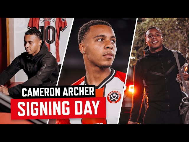 Cameron Archer | Behind the Scenes | Sheffield United Signing Day