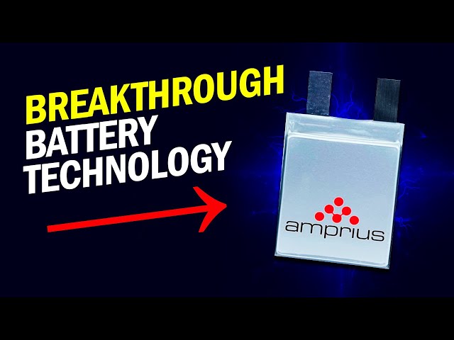 Revolutionary Battery Technology: Amprius Achieves 500Whkg Energy Storage!!