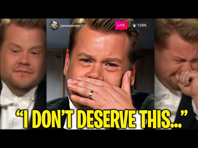 “Please…” James Corden Reacts To Being Officially CANCELLED After New Scandal