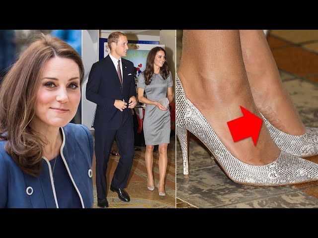 REVEALED: The Duchess of Cambridge uses this genius tights tip to keep her high heels in place