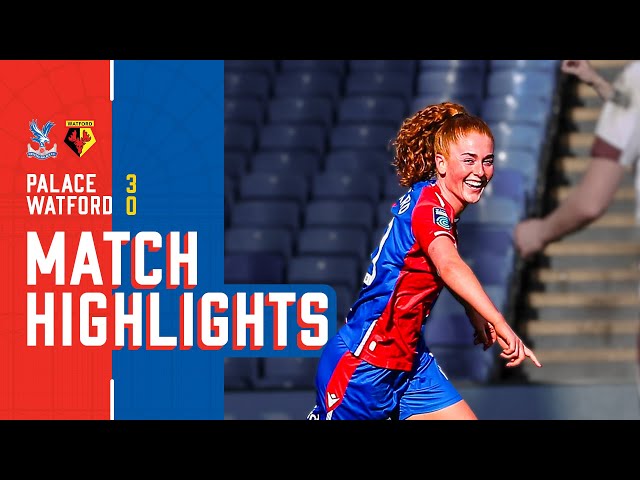 ANOTHER BIG SELHURST WIN 😍 | Women's Highlights: Crystal Palace 3-0 Watford