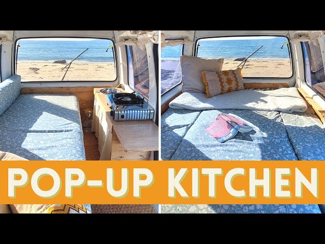 DISAPPEARING kitchen in very TINY van | EP. 6