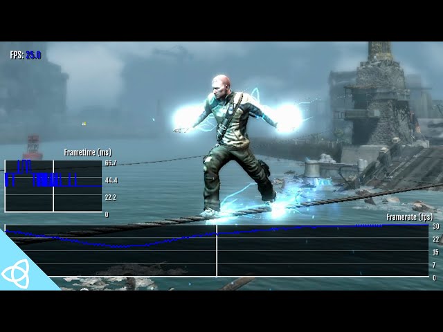 inFamous - PS3 Frame Rate Analysis