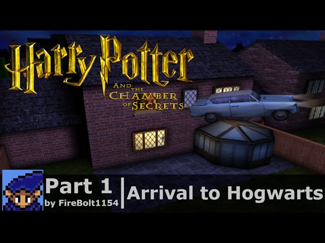 Arrival to Hogwarts | Harry Potter and the Chamber of Secrets | Part 1| Let's Play on PC