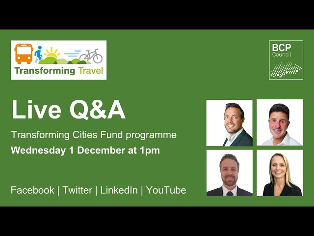 Live Q&A: Transforming Cities Fund