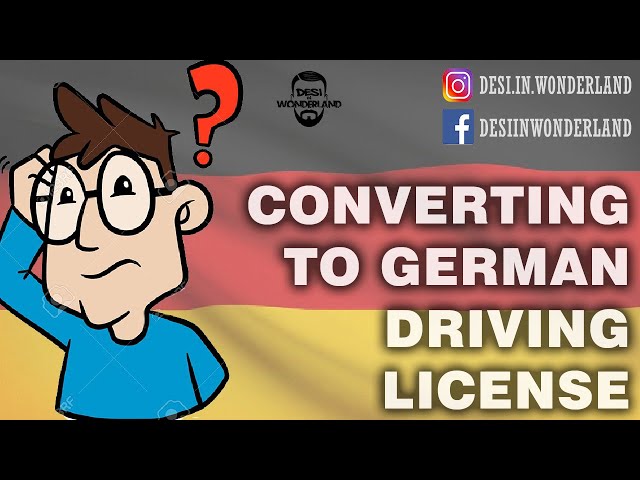 Convert to German Driver's License with 5% Discount