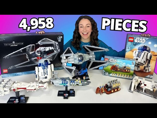I Built Star Wars LEGO For 40 Hours!