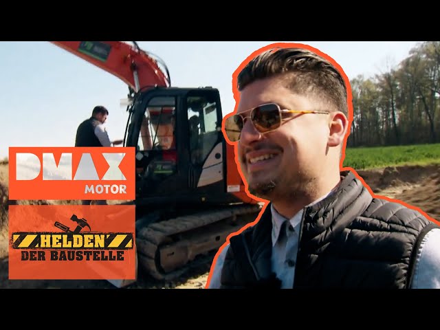 Der Macker mit dem Bagger! | Helden der Baustelle | DMAX Motor