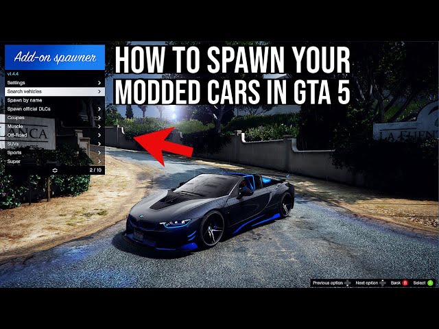 HOW TO SPAWN MODDED CARS IN GTA 5 | How to install the Add-On Vehicle Spawner in GTA 5 | PC MOD