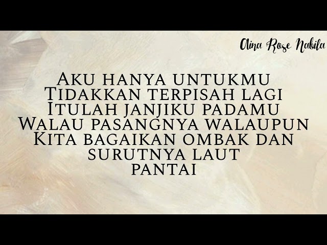 Dato Awie & Adira- Ratuku 2013 (OST Sehangat Asmara) | Lirik