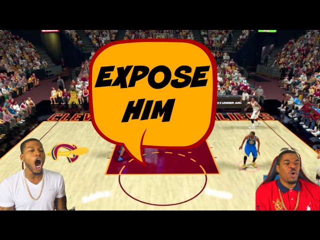 EXPOSED TRASH TALKER BAD IN NBA 2K17 GAME!!!(IPHONE GIVEAWAY)